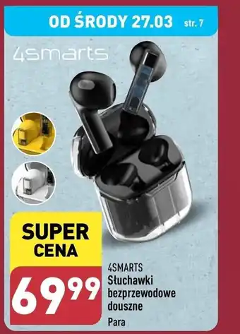 ALDI Słuchawki bezprzewodowe douszne Para oferta
