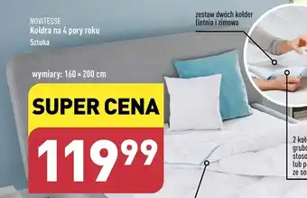 ALDI Kołdra na 4 pory roku Sztuka oferta