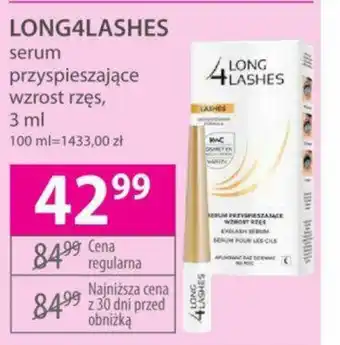 Hebe LONG4LASHES serum przyspieszające wzrost rzęs, 3 ml oferta