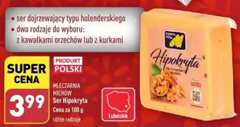 ALDI MLECZARNIA MICHÓW Ser Hipokryta 100g oferta