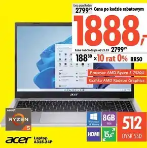 Media Expert Laptop Acer oferta