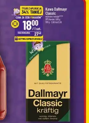 Polomarket Dallmayr Classic Kawa mielona 500 g oferta