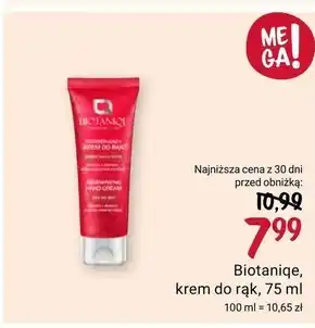 Rossmann Krem do rąk Biotaniqe oferta