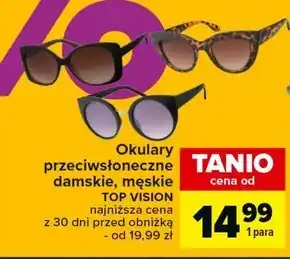 Carrefour Okulary przeciwsłoneczne Top Vision oferta