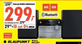 Media Expert Wieża audio Blaupunkt oferta