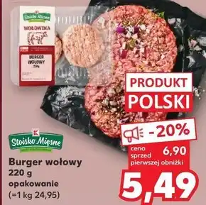 Kaufland Burger K-Stoisko Mięsne oferta