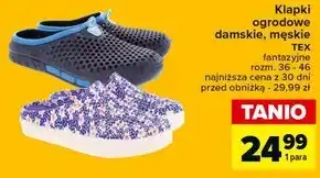 Carrefour Klapki męskie TEX oferta