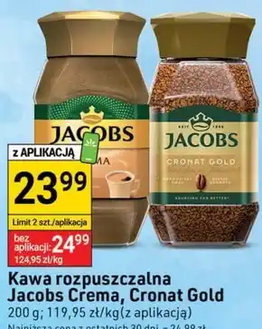 Stokrotka Optima Jacobs Cronat Gold Kawa rozpuszczalna 200 g oferta