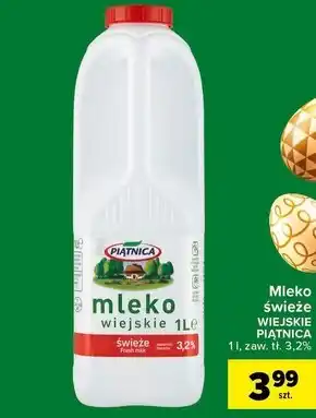 Carrefour Express Piątnica Mleko wiejskie świeże 3,2% 1 l oferta