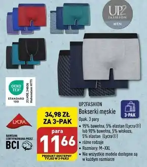 ALDI Bokserki męskie Up2Fashion oferta