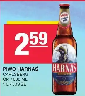 SPAR mini Harnaś Piwo jasne pełne 500 ml oferta