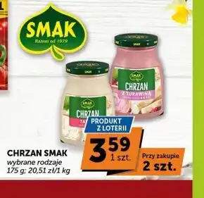 Euro Sklep Smak Chrzan z żurawiną lekko ostry 175 g oferta