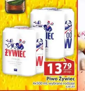 Nasz Sklep Żywiec Piwo jasne 4 x 500 ml oferta