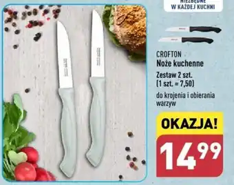 ALDI CROFTON Noże kuchenne 2 szt. oferta