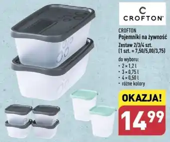 ALDI CROFTON Pojemniki na żywność oferta