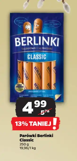 Netto Parówki Berlinki Classic oferta