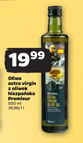 Netto Oliwa extra virgin z oliwek hiszpańska Premieur oferta