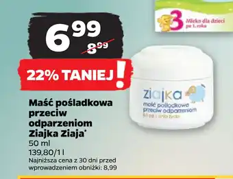 Netto Maść pośladkowa przeciw odparzeniom Ziajka Ziaja oferta