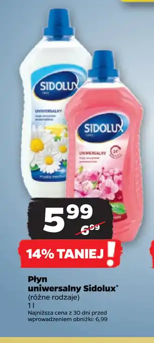 Netto Płyn uniwersalny Sidolux oferta