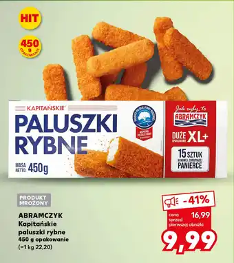 Kaufland ABRAMCZYK Kapitańskie paluszki rybne 450 g oferta