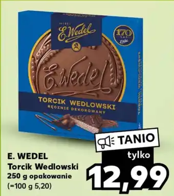 Kaufland E. WEDEL Torcik Wedlowski 250 g oferta