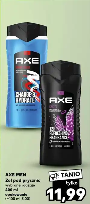 Kaufland AXE MEN Żel pod prysznic 400 ml oferta