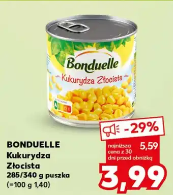 Kaufland BONDUELLE Kukurydza Złocista 285 / 340 g oferta