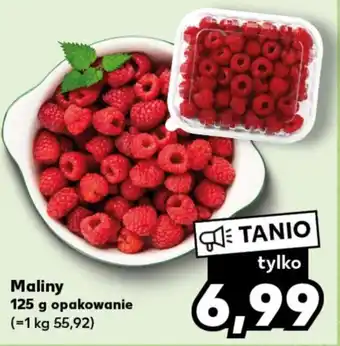Kaufland Maliny 125 g oferta