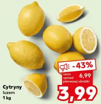 Kaufland Cytryny 1 kg oferta