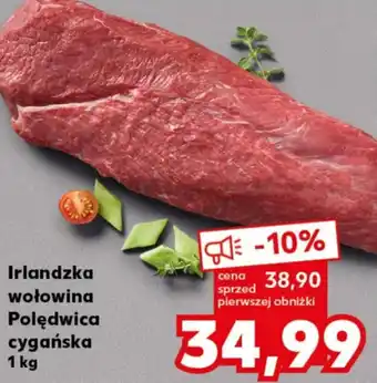 Kaufland Irlandzka wołowina / Polędwica cygańska 1 kg oferta