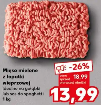 Kaufland Mięso mielone z łopatki wieprzowej 1 kg oferta
