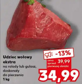 Kaufland Udziec wołowy ekstra 1 kg oferta