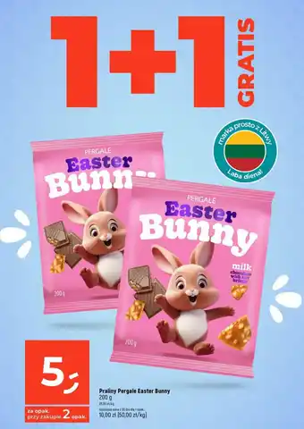 Dealz Praliny Pergale Easter Bunny 200 g oferta