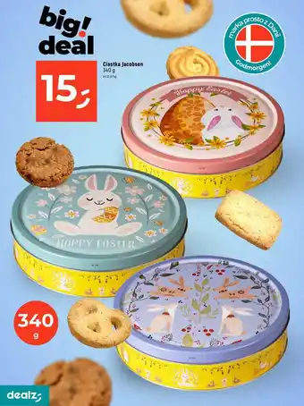 Dealz Ciastka Jacobsen 340 g oferta