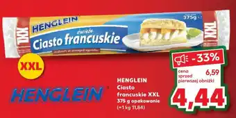 Kaufland HENGLEIN Ciasto francuskie XXL 375 g oferta