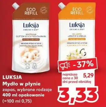 Kaufland LUKSJA Mydło w płynie 400 ml oferta