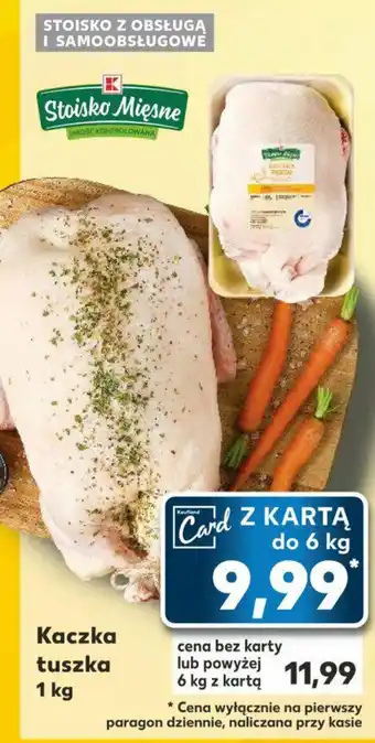 Kaufland Kaczka tuszka 1 kg oferta