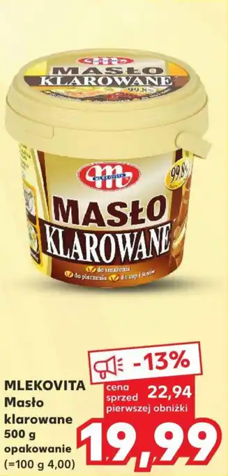 Kaufland MLEKOVITA Masło klarowane 500 g oferta