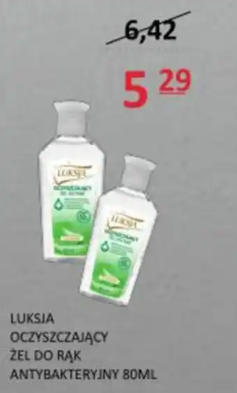 Triomen Luksja oczyszczający żel do rąk antybakteryjny 80ml oferta