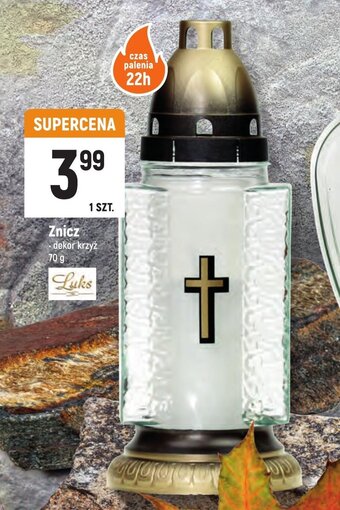 Intermarche Znicz dekor krzyż oferta