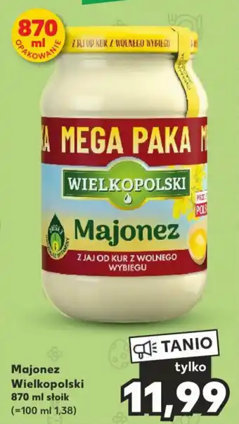 Kaufland Majonez Wielkopolski 870 ml oferta