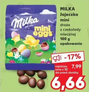 Kaufland MILKA Jajeczka mini 100g oferta