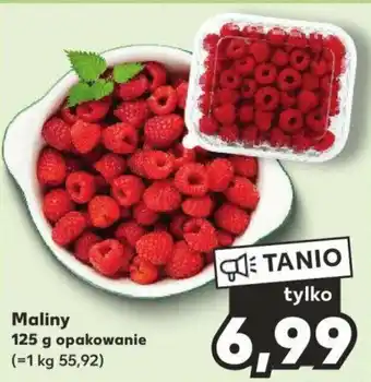 Kaufland Maliny 125 g oferta