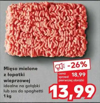 Kaufland Mięso mielone z łopatki wieprzowej 1 kg oferta