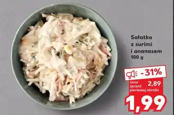 Kaufland Sałatka z surimi i ananasem 100 g oferta
