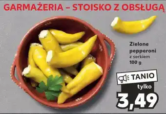 Kaufland Zielone pepperoni 100 g oferta