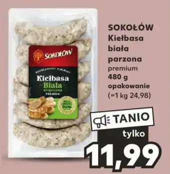 Kaufland SOKOŁÓW Kiełbasa biała parzona 480 g oferta