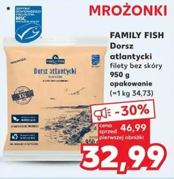 Kaufland FAMILY FISH Dorsz atlantycki 950 g oferta
