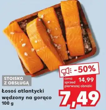 Kaufland Łosoś atlantycki wędzony na gorąco 100 g oferta