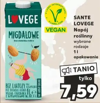 Kaufland SANTE LOVEGE Napój roślinny 1 l oferta